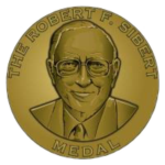 Robert F. Sibert medal logo